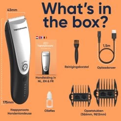 Happysnoots Hondentondeuse Draadloos Voor Dikke Vacht - Tondeuse Hond & Kat - Hondentrimmer - Professioneel Dieren Tondeuse -Dierenwinkel 1200x1200 171