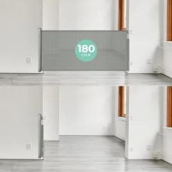 Château Animaux® - Tot 180cm Breed Traphekje Oprolbaar Hond - Stijlvolle Oplossing - Dieren Hek - Honden Hek -Dierenwinkel 1200x1200 179