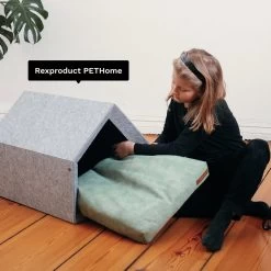 Rexproduct Hondenkussen - Hondenmand - Hondenbed Met Rits En Wasbaar - Manden & Kussens 90 X 110 CM - 0 Tot 80 Kg - SoftPet Groen -Dierenwinkel 1200x1200 187