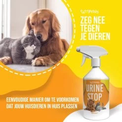 Petsly Urine Stop Spray - Dierentoilet - Voor Zindelijkheid Training, Puppytraining. Voorkomt Markeren - 500ml -Dierenwinkel 1200x1200 202