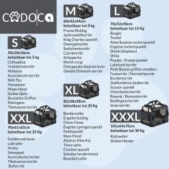 Cadoca Hondentransportbox Opvouwbaar - Maat M 14 Cadoca Hondentransportbox Opvouwbaar - Maat M -Dierenwinkel 1200x1200 204