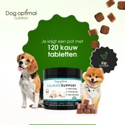 RUST EN KALMEREN CALMING Support 120 Stuks - Kalmeren - AntistressmiddelHond - Hond - Hondenkoekjes - Hondensupplementen - Honden - Puppy - Hondenvoeding -Dierenwinkel 1200x1200 266