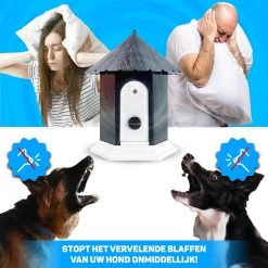 Vulpes Pets® Anti Blaf Apparaat Pro - Anti Blafband Voor Alle Honden - Luxe Hondentrainer - Diervriendelijk & Zonder Schok - Inclusief 9V Batterij - Waterbestendig - Ophangbaar - Instelbare Ultrasone Niveauregeling - 4 Standen 17 Vulpes Pets® Anti Blaf Apparaat Pro - Anti Blafband Voor Alle Honden - Luxe Hondentrainer - Diervriendelijk & Zonder Schok - Inclusief 9V Batterij - Waterbestendig - Ophangbaar - Instelbare Ultrasone Niveauregeling - 4 Standen -Dierenwinkel 1200x1200 282