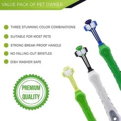 Merkloos Tandenborstel - Voor Huisdieren - Honden - 3 Zijdig - Multi-Hoek - Schoonmaken - Tanden - Slechte Adem - Tandsteen - Tandenborstel - Gezondheid - Blauw 12 Merkloos Tandenborstel - Voor Huisdieren - Honden - 3 Zijdig - Multi-Hoek - Schoonmaken - Tanden - Slechte Adem - Tandsteen - Tandenborstel - Gezondheid - Blauw -Dierenwinkel 1200x1200 293