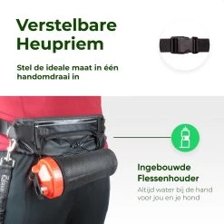 Canicross Looplijn Hond Met Heupriem Voor Hardlopen - Elastische Handsfree Hondenriem - Honden Trainingslijn - 150/200cm - Groen -Dierenwinkel 1200x1200 326