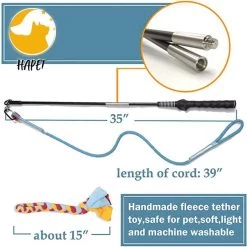 CF Pack - Hond Buitenspeelgoed Actief Behendigheid Touw Dog Flirt Pole Flirtpole Toy Tug Tease Wand Non-Bungee Cord Dog Toy For Fun Obedience Training Extandable Toy Honden Speelgoed Hondenspeelgoed Behendigheidspeelgoed 10 CF Pack - Hond Buitenspeelgoed Actief Behendigheid Touw Dog Flirt Pole Flirtpole Toy Tug Tease Wand Non-Bungee Cord Dog Toy For Fun Obedience Training Extandable Toy Honden Speelgoed Hondenspeelgoed Behendigheidspeelgoed -Dierenwinkel 1200x1200 331