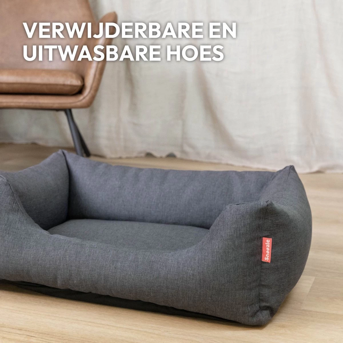 Snoozle Hondenmand - Zacht En Luxe Hondenkussen - Hondenbed - Wasbaar - Hondenmanden - 100 X 70cm 11 Snoozle Hondenmand - Zacht En Luxe Hondenkussen - Hondenbed - Wasbaar - Hondenmanden - 100 X 70cm - Afbeelding 9