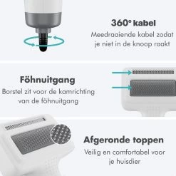 BURCH PetCare Ace - Waterblazer Voor Honden - Handzame Hondenföhn - RVS Borstel - 500W 22 BURCH PetCare Ace - Waterblazer Voor Honden - Handzame Hondenföhn - RVS Borstel - 500W -Dierenwinkel 1200x1200 390