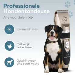 BYER Professionele Dieren Tondeuse Set - Voor Huisdieren Katten & Honden - Draadloos - Oplaadbare Pet Trimmer - Dog Tondeuze Clipper - 5 Standen & Vier Opzetkammen - Low Noise 16 BYER Professionele Dieren Tondeuse Set - Voor Huisdieren Katten & Honden - Draadloos - Oplaadbare Pet Trimmer - Dog Tondeuze Clipper - 5 Standen & Vier Opzetkammen - Low Noise -Dierenwinkel 1200x1200 417