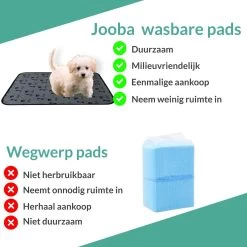 Jooba Puppy Training Pads - Wasbare Puppy Pads 2 Stuks - Hondentoilet - 70x50cm - Puppy -Dierenwinkel 1200x1200 422