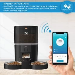 Pretty Paws QQ003 - Wifi Voermachine - Dubbele Voerbakjes - Zwart - Kat - 6L 21 Pretty Paws QQ003 - Wifi Voermachine - Dubbele Voerbakjes - Zwart - Kat - 6L -Dierenwinkel 1200x1200 443