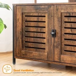 Signature Home Lola Krabpaal Met Kattenbak - Kattenbak Hangmat Mand Katten Huis - Kattenhuis Met Deur En Slot - Krabpalen Katten Huis - Kattenbakmeubel Verborgen - Alles-in-één Kattenspeelgoed Met Kattenhuis - Bruin - 70cm X 132cm X 48cm -Dierenwinkel 1200x1200 470