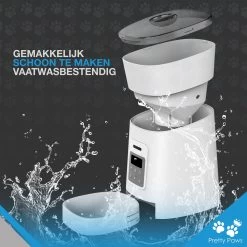 Pretty Paws PP002 Professionele Automatische Voerbak Kat- Stemrecorder - Voerautomaat - Katten Voerbak - Minimalistisch -Dierenwinkel 1200x1200 489
