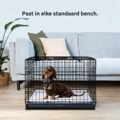 CozySense® - Orthopedisch Hondenkussen - Hondenkussen 60 X 40 Cm - Ook Geschikt Als Benchkussen & Hondenbed - Hondenkussen Bank - Traagschuim - Waterdicht - Wasbare Hoes - Maat S -Dierenwinkel 1200x1200 49