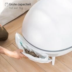 Merkloos Premium Kattenbak - Automatische - Zelfreinigende - Elektrische Kattenbak - Design Kattenbak -Dierenwinkel 1200x1200 505