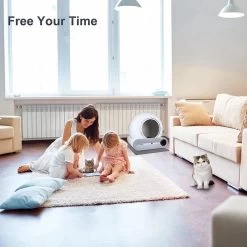 Merkloos Premium Kattenbak - Automatische - Zelfreinigende - Elektrische Kattenbak - Design Kattenbak -Dierenwinkel 1200x1200 506