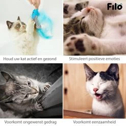 Filo Kattenhengel Set + 12 Kattenspeeltjes – Speelhengels Interactief Kattenspeelgoed – Hengel Kattenspeeltje Kittens - Speelgoed Speelhengel Vis Kat En Kitten -Dierenwinkel 1200x1200 516