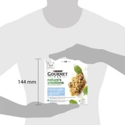 Gourmet Nature's Creations - Kattenvoer Natvoer - Zeevis - 48 X 85 Gr -Dierenwinkel 1200x1200 518