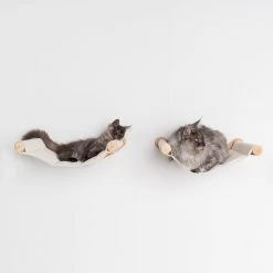 RHRQuality Wandmeubel Wandmontage Klimmuur Kat 53 X 43cm Luxe Hangmat XXL Creme Klim Wand Muur Krabpaal Katten Muurbevestiging -Dierenwinkel 1200x1200 533