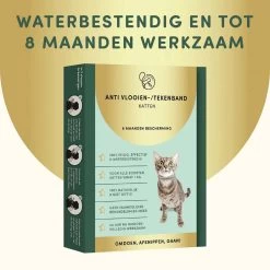 3 Stuks Vlooienband Kat Tekenband - 100% Natuurlijk Veilig En Waterbestendig -Dierenwinkel 1200x1200 546