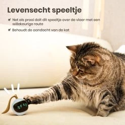 Otiume Interactieve Speelbal - Slimme Interactieve Jaag Speeltje Voor Katten - Kattenspeeltjes - Intelligente Jaagbal - AI -USB Oplaadbaar - LED - Blauw -Dierenwinkel 1200x1200 558