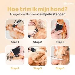 Woodoro Professionele 2-in-1 Hondentondeuse Voor Dikke Vacht – Draadloze Honden Tondeuse & Hondentrimmer – Stille Tondeuse Katten & Honden Trimset 18 Woodoro Professionele 2-in-1 Hondentondeuse Voor Dikke Vacht – Draadloze Honden Tondeuse & Hondentrimmer – Stille Tondeuse Katten & Honden Trimset -Dierenwinkel 1200x1200 58