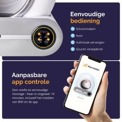 Viervoeter™ Kattenbak Zelfreinigend – Automatische Kattenbak – Zelfreinigende Kattenbak – Anti-geur – 53x58x55cm – Bedienen Via App – 65 Liter -Dierenwinkel 1200x1200 613