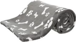 Trixie Hondendeken Kenny 75 X 50 Cm Fleece Grijs -Dierenwinkel 1200x664