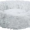 Snoozle Kattenmand - Zacht En Luxe Poezenmand - Kattenmandje Rond - Wasbaar - 60cm - Wolf Grey -Dierenwinkel 1200x689 3
