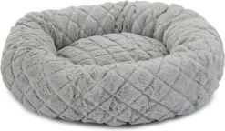 Beeztees Levisa - Kattenmand - Pluche - Grijs - 43x43x13 Cm