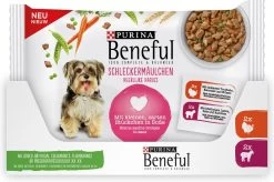 Beneful Pouch - Hondenvoer Kalkoen & Lam In Saus - 40 X 100 G -Dierenwinkel 1200x798