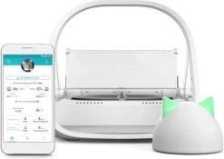 Surefeed Microchip Voerbak Connect Wit - - 21.5x22.7x31 (hxbxd) Cm -Dierenwinkel 1200x851