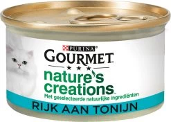 Gourmet Nature's Creations - Kattenvoer Natvoer - Tonijn - 24 X 85 Gr