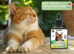 Natuurlijke Vlooiendruppels Voor Katten - Vanaf 4 Kg - 100% Natuurlijk - Vlooien - Zonder Giftige Pesticiden - 30 Ml - Speciale Formule Voor Katten - Vachtdruppels - Made In Holland -Dierenwinkel 1200x872 6