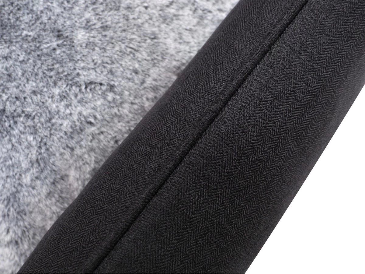 Benzano - Hondenmand - All Season - Wasmachine Wasbaar - Omkeerbaar Kussen - Pluche - Schuimvulling - Antraciet - 100 CM 7 Benzano - Hondenmand - All Season - Wasmachine Wasbaar - Omkeerbaar Kussen - Pluche - Schuimvulling - Antraciet - 100 CM - Afbeelding 5