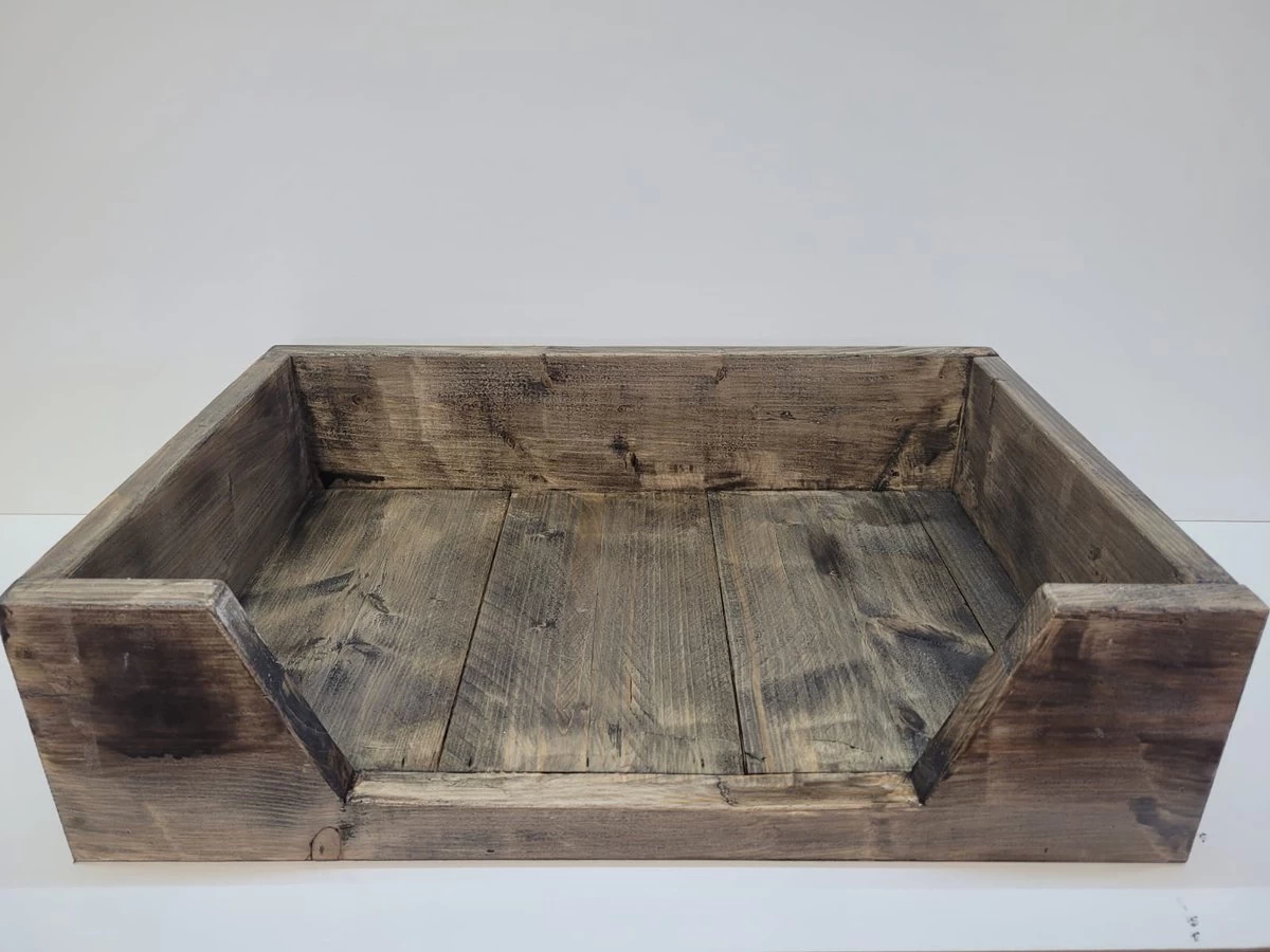 Hondenmand- Steigerhout 5 Hondenmand- Steigerhout - Afbeelding 3