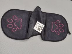 N4dogs – Hondenhanddoek – Honden Handdoek – Microvezel Handdoek – Handdoek Hond – Droogdoek Hond – Dierendeken – Sterk Absorberend – Handdoek Met Zakken - Zwart - 66 X 23 Cm -Dierenwinkel 1200x900 18