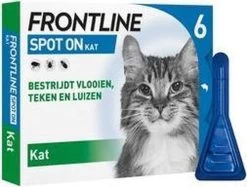 Frontline Spot-On Anti Vlooienmiddel Kat - 6 Pipetten -Dierenwinkel 1200x910 1