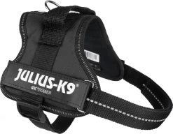 Julius K9 K9®Powertuig, S - Mini, Zwart -Dierenwinkel 1200x933