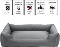 Hondenmand Cordura XXXL – Donkergrijs - 125 X 90 X 24 Cm 11 Hondenmand Cordura XXXL – Donkergrijs - 125 X 90 X 24 Cm -Dierenwinkel 1200x939