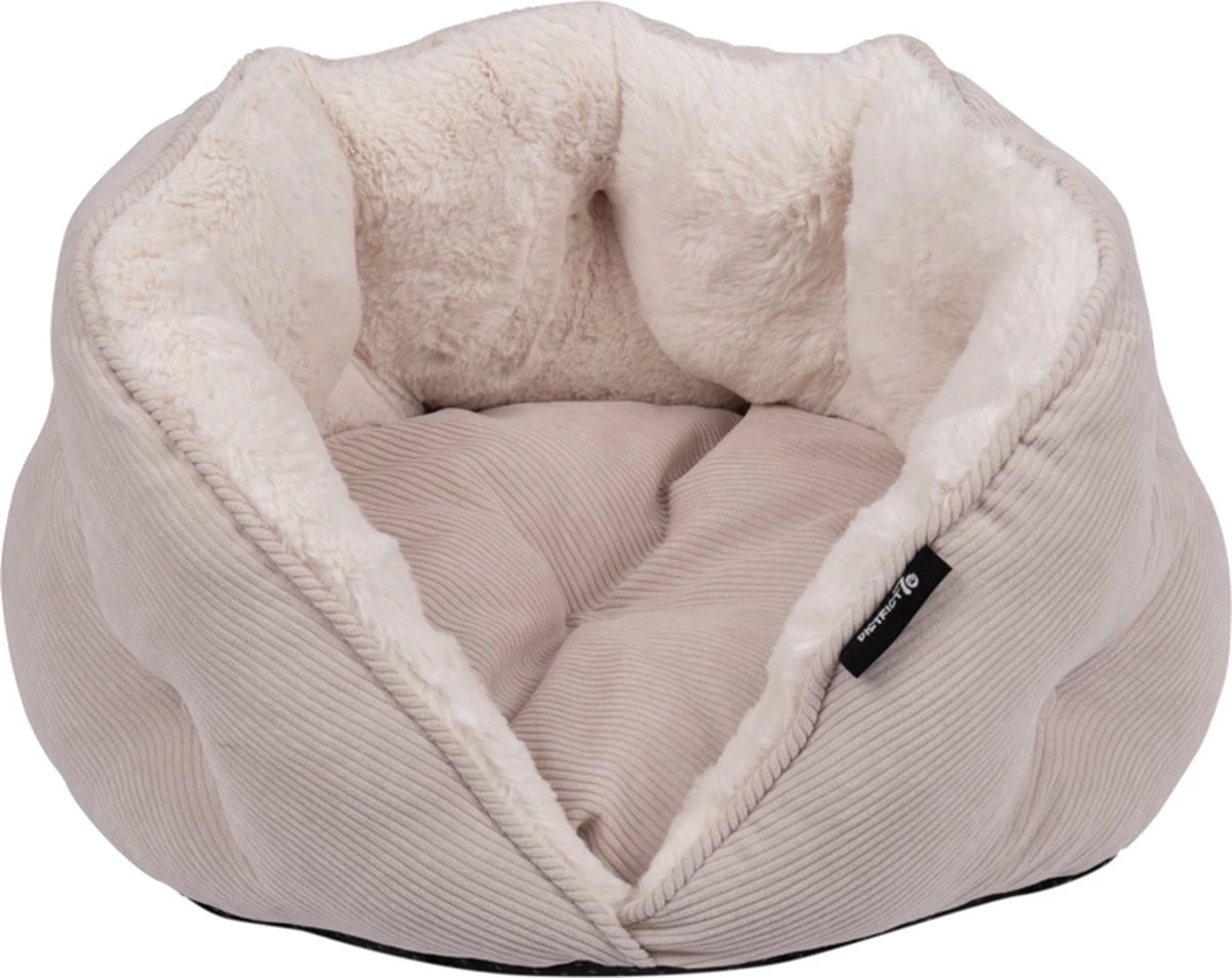 District 70 TUCK - Luxe & Comfortabele Mand Kleine Honden - Terra, Donkergrijs & Zand - 50x50x30 Cm - Zand 3 District 70 TUCK - Luxe & Comfortabele Mand Kleine Honden - Terra, Donkergrijs & Zand - 50x50x30 Cm - Zand