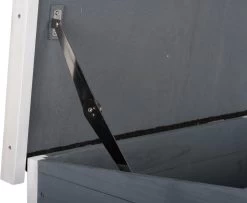 MyMax Kattenhuis - Hout - Openslaand Bitumen Dak - Kattenhuis Voor Buiten - Kattenhok - Kattenhuisje Hout - Grijs - 57*45*43CM -Dierenwinkel 1200x984