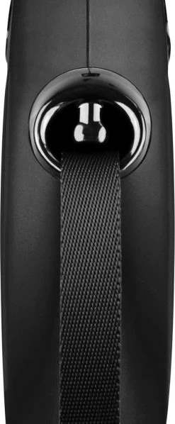 Flexi Rollijn New Classic Tape Large 8 M - Hondenriem - Zwart Tot 50kg -Dierenwinkel 496x1200