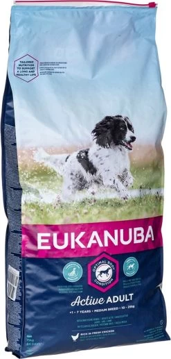 Eukanuba Dog Adult Medium Breed - Kip - Hondenvoer - 15 Kg 11 Eukanuba Dog Adult Medium Breed - Kip - Hondenvoer - 15 Kg -Dierenwinkel 573x1200 1