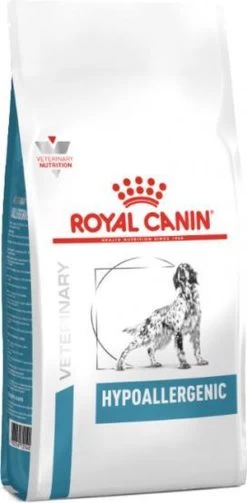 Royal Canin Hypoallergenic - Hondenvoer - 14 Kg -Dierenwinkel 589x1200