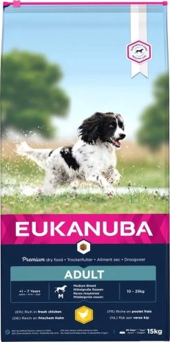 Eukanuba Dog Adult Medium Breed - Kip - Hondenvoer - 15 Kg 10 Eukanuba Dog Adult Medium Breed - Kip - Hondenvoer - 15 Kg -Dierenwinkel 597x1200