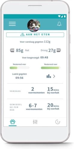 Surefeed Microchip Voerbak Connect Wit - - 21.5x22.7x31 (hxbxd) Cm -Dierenwinkel 598x1200