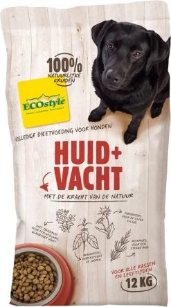 VITALstyle HUID+VACHT - Hondenbrokken - 12 Kg -Dierenwinkel 669x1200
