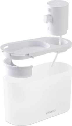 Hoopo® Agua - DRAADLOZE Waterfontein Katten - SMART Waterfontein Katten - UVC Disinfectie - 2 Liter - Automatische Katten Fontein -Dierenwinkel 689x1200