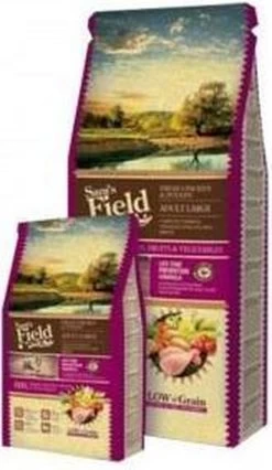 Sam's Field Adult Large - Kip & Aardappel - 13 Kg -Dierenwinkel 695x1200